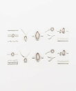 shell jewel point sticker